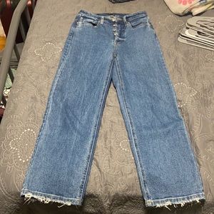 Highest Rise Straight Jeans